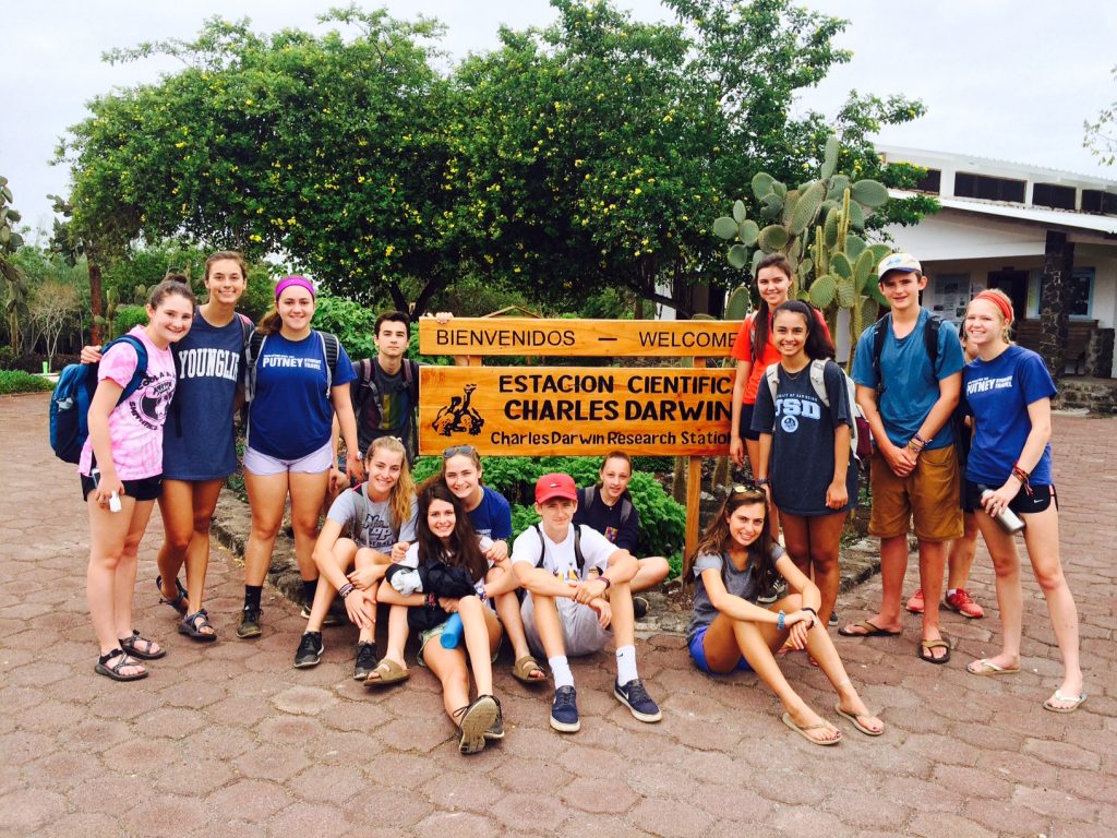 Morning tour of the Darwin center.