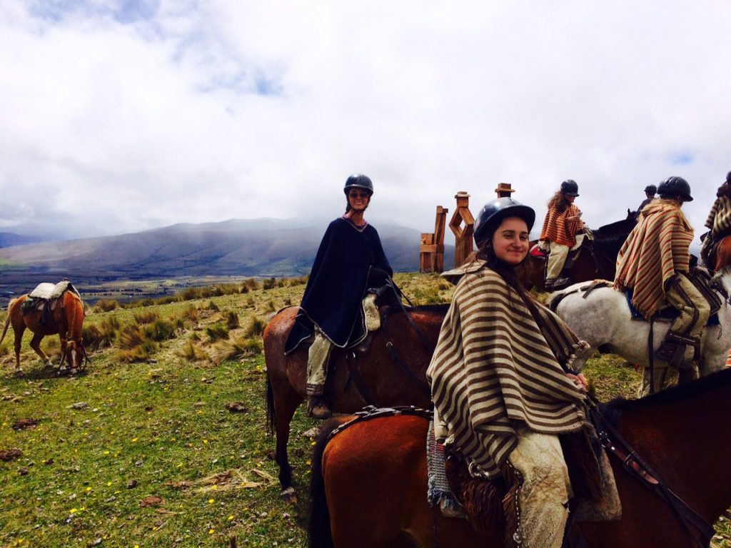 Becca and Elise at the summit.
